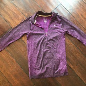 Purple Nike Workout Top